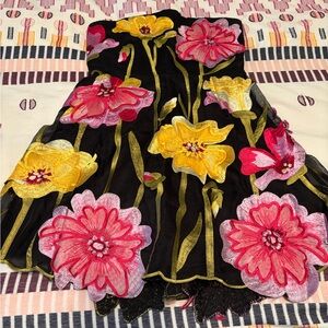 Anthropologie strapless dress XS Petite